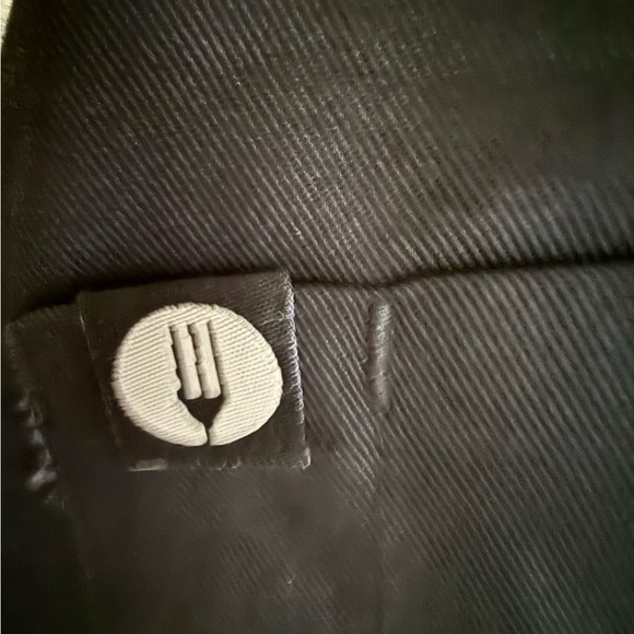 Chef Works Black Short Sleeve Double Breasted Chef Coat Size Medium - Picture 5 of 6